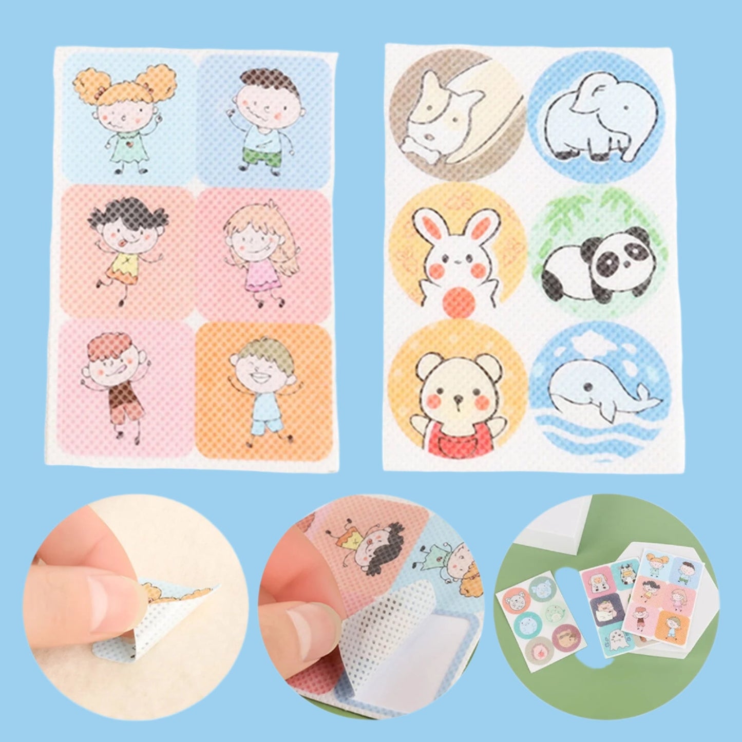 Mückenabwehr Aufkleber für Kinder & Babys – Natürlicher Insektenschutz (100 Stück)