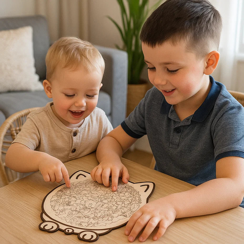 Wooden Cat Puzzle – Relaxing & Beautiful Jigsaw for Cat Lovers