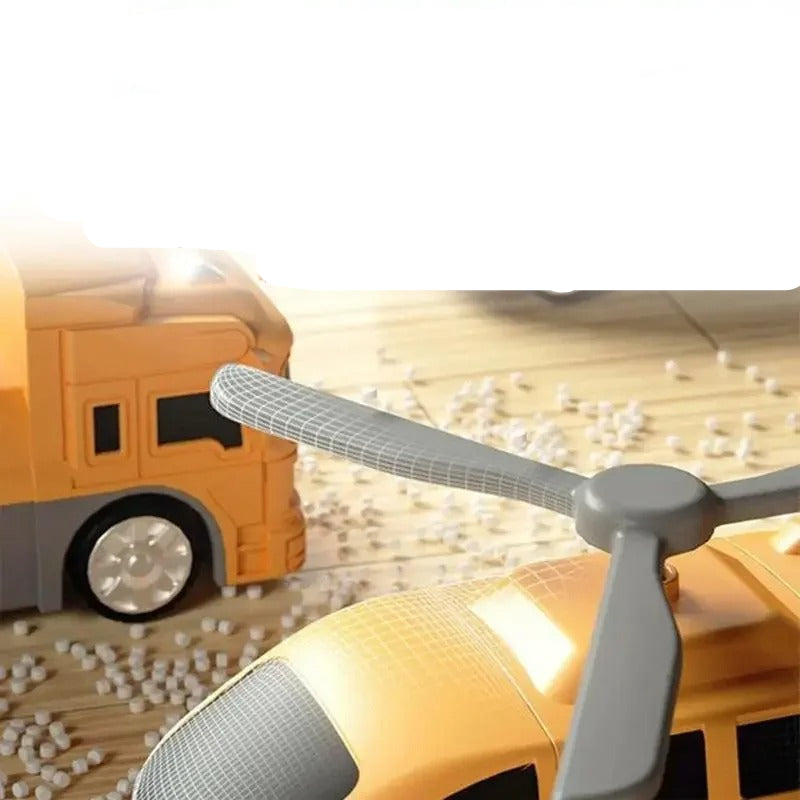 Magnetische Transformationsfahrzeuge Kinder | Auto Roboter 2-in-1 Lernspielzeug | Fördert Motorik & Kreativität