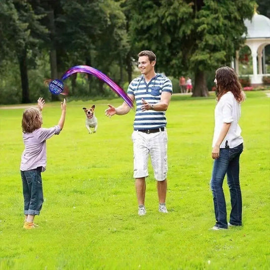 Bunter Hover Ball – Spielerisch Bewegung, Reaktionsfähigkeit & Spaß drinnen & draußen fördern