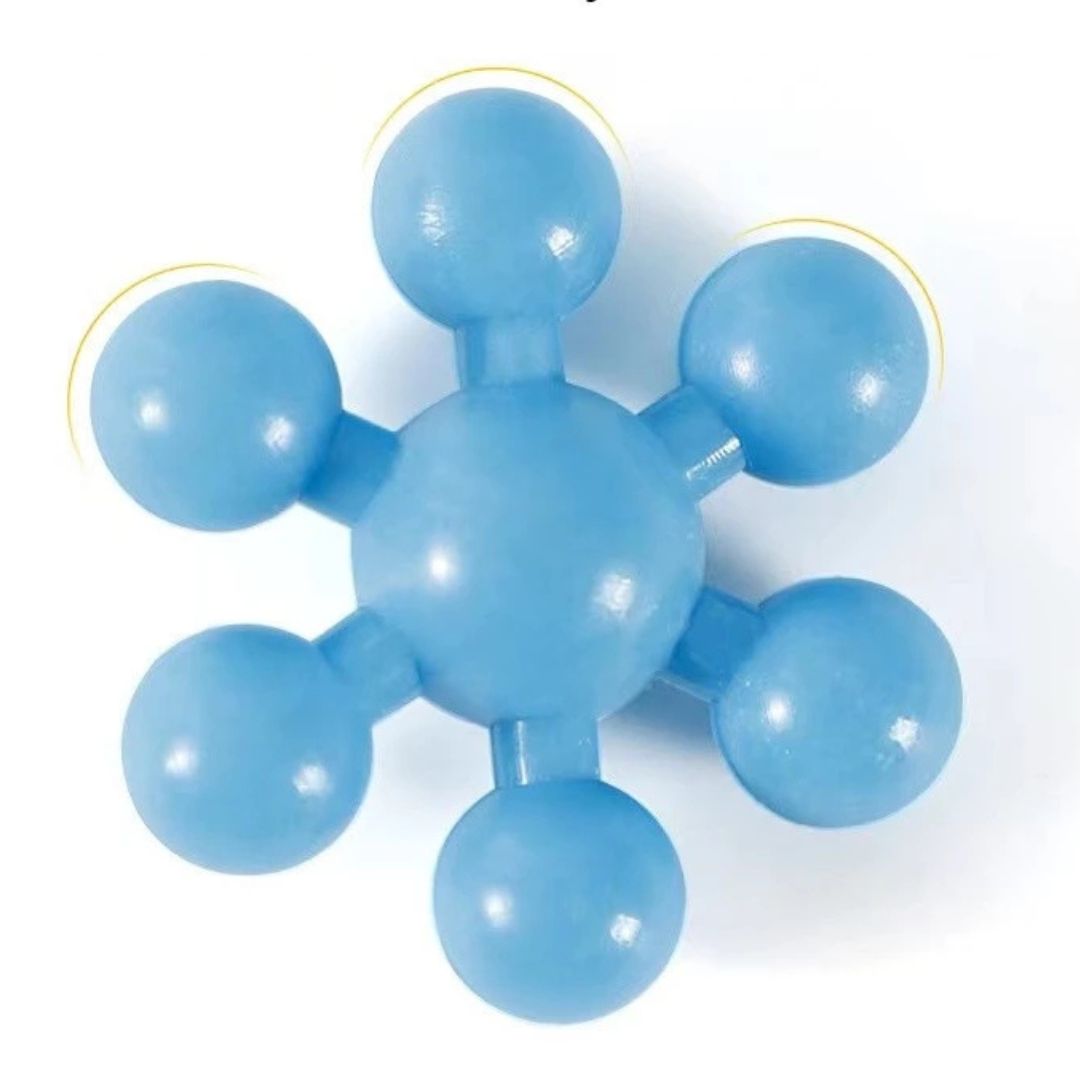 Montessori Lernspielzeug Schneeflocken – Bunte Bausteine zum Stecken & Bauen